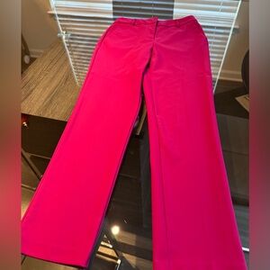 Christian Siriano Fuchsia Trousers